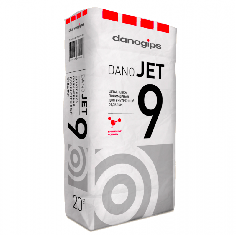 Шпатлевка полимерная Danogips DANO JET 9