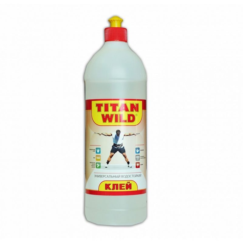 Клей ТИТАН WILD | универсальный водостойкий | прозрачный | 500 мл
