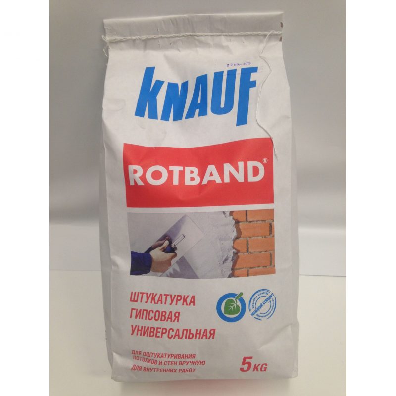 Штукатурка гипсовая Ротбанд Кнауф | Rotband KNAUF Красногорск серый 5 кг