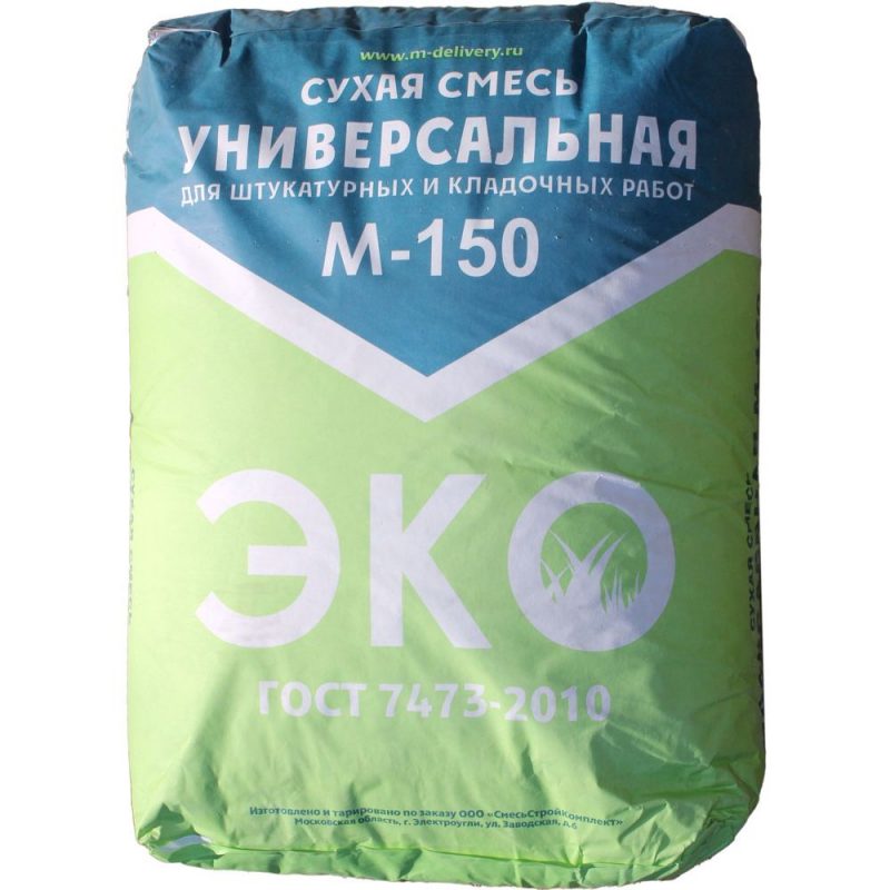 Смесь сухая УНИВЕРСАЛЬНАЯ М 150 Эко мешок 40 кг